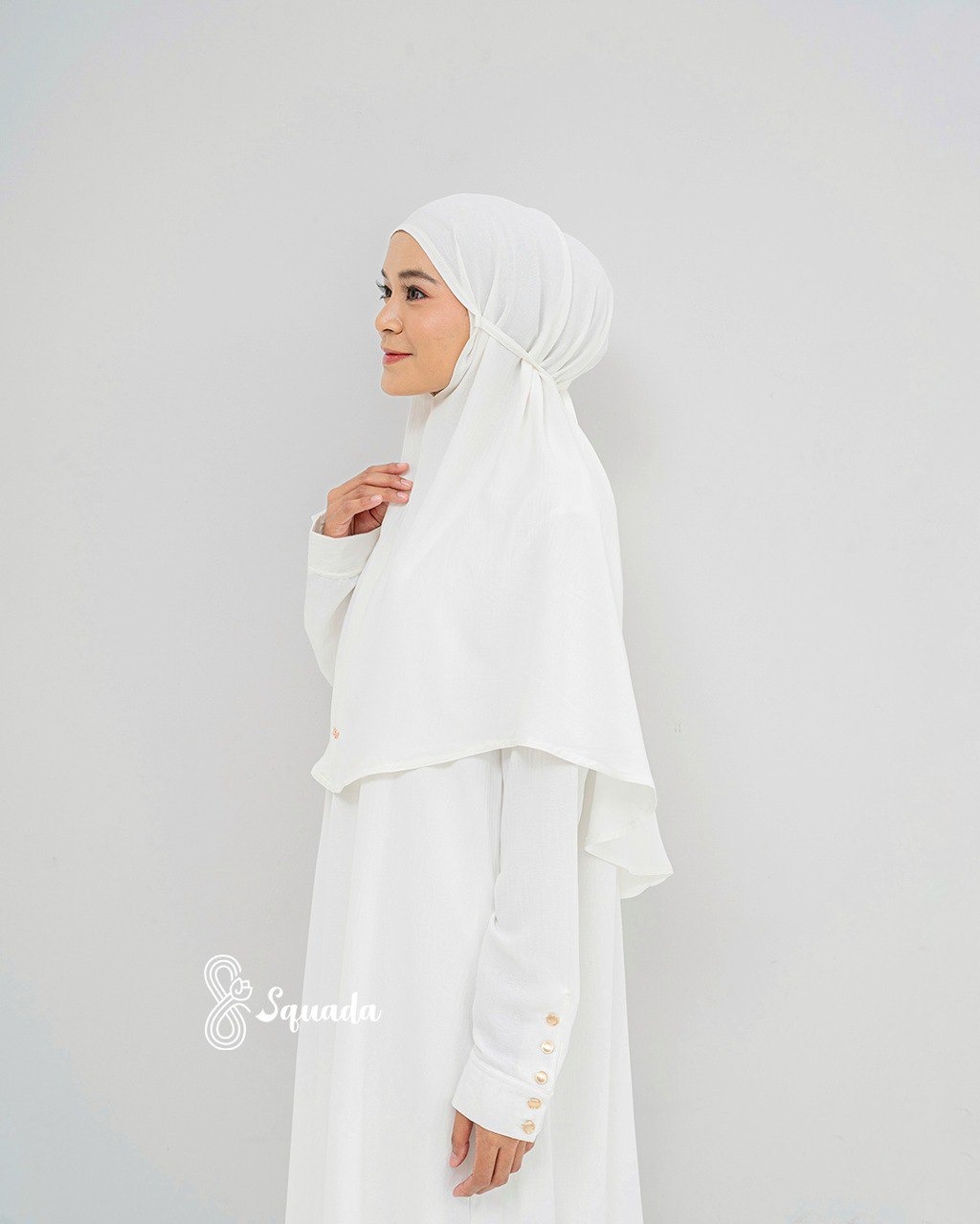 SHOFEEYA BERGO DAILY SYAR'I CRINKLE PREMIUM - BERGO HIJAB CRINKLE WANITA - HIJAB INSTAN DAILY UMROH IRONLESS