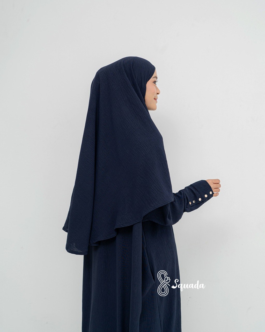 SHOFEEYA BERGO DAILY SYAR'I CRINKLE PREMIUM - BERGO HIJAB CRINKLE WANITA - HIJAB INSTAN DAILY UMROH IRONLESS