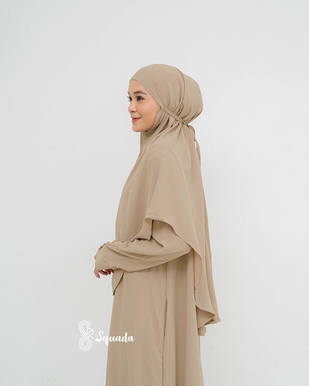 SHOFEEYA BERGO DAILY SYAR'I CRINKLE PREMIUM - BERGO HIJAB CRINKLE WANITA - HIJAB INSTAN DAILY UMROH IRONLESS