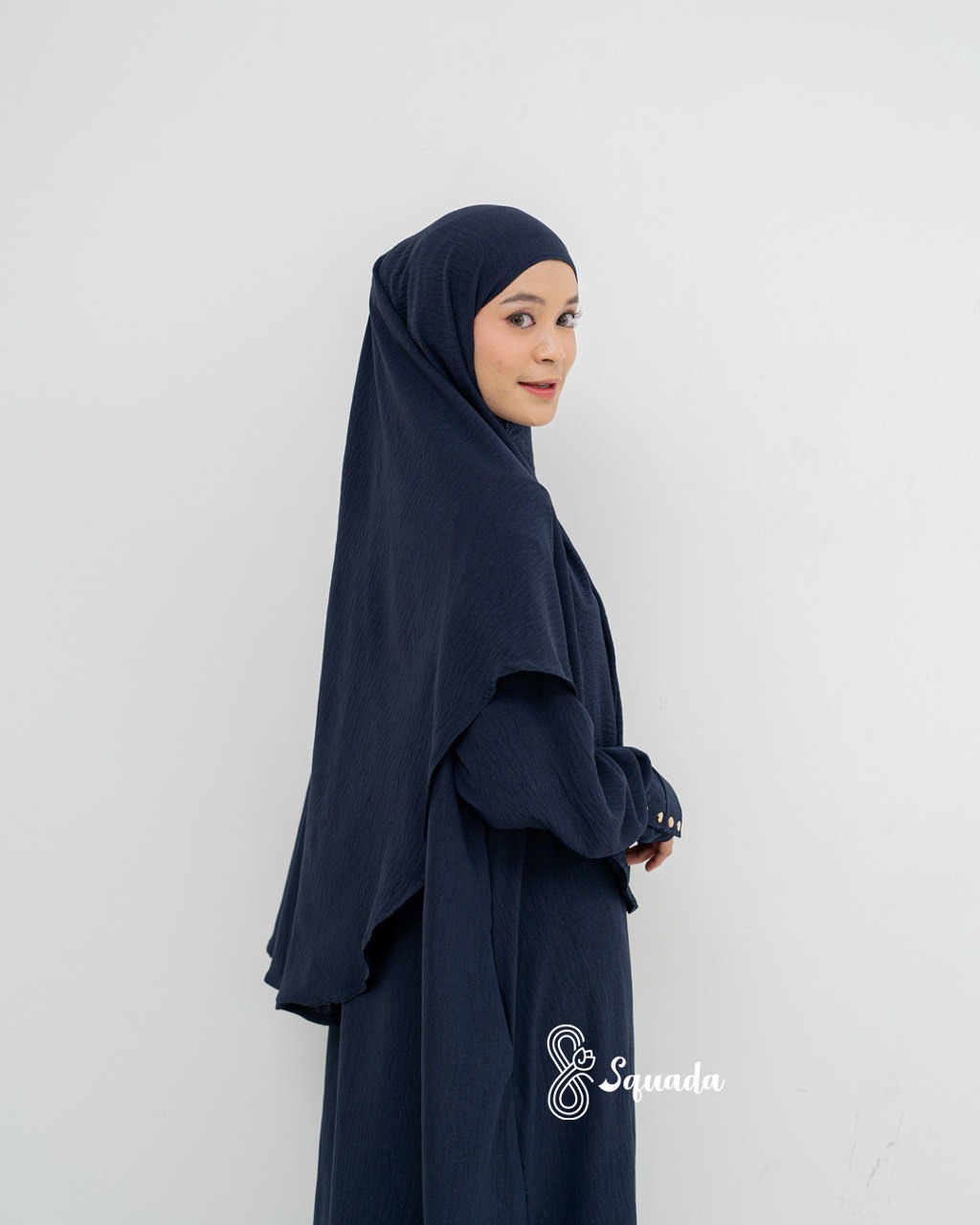 SHOFEEYA BERGO DAILY SYAR'I CRINKLE PREMIUM - BERGO HIJAB CRINKLE WANITA - HIJAB INSTAN DAILY UMROH IRONLESS