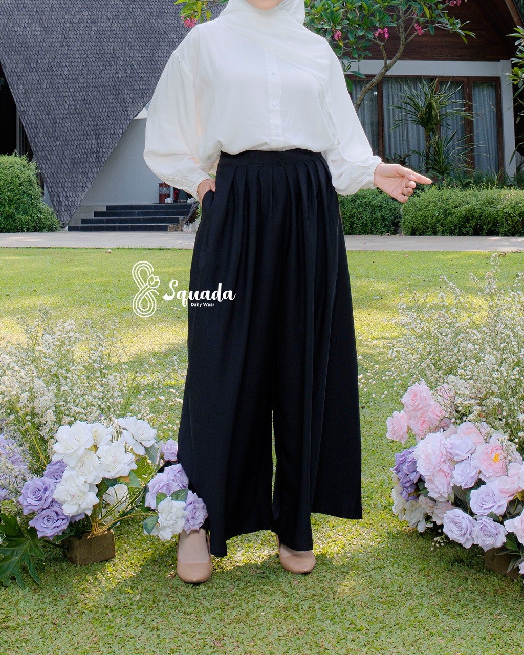 POPPY WIDE CULOTTES - KULOT LEBAR KASUAL