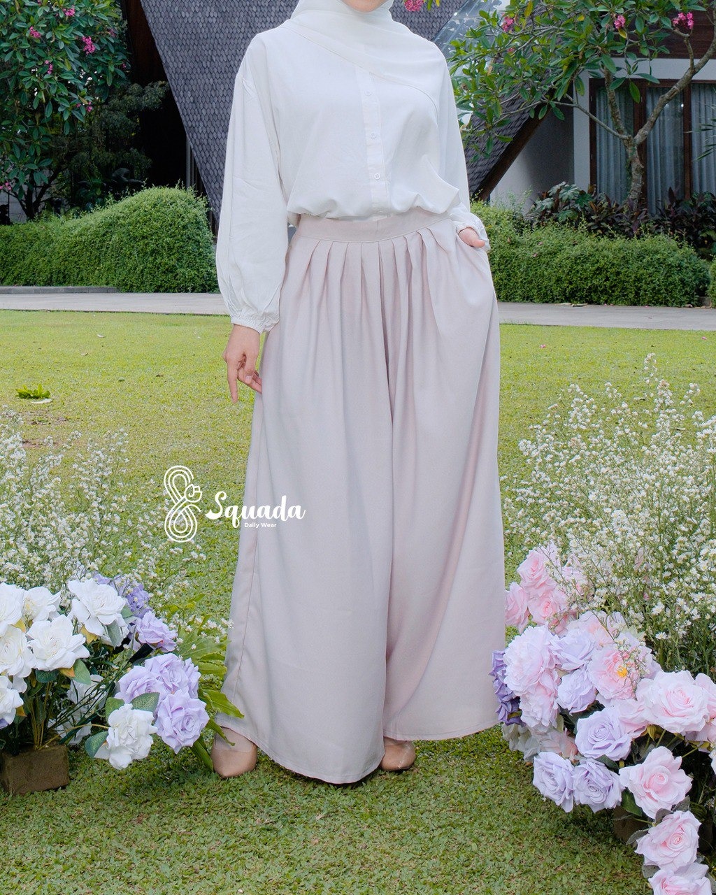POPPY WIDE CULOTTES - KULOT LEBAR KASUAL