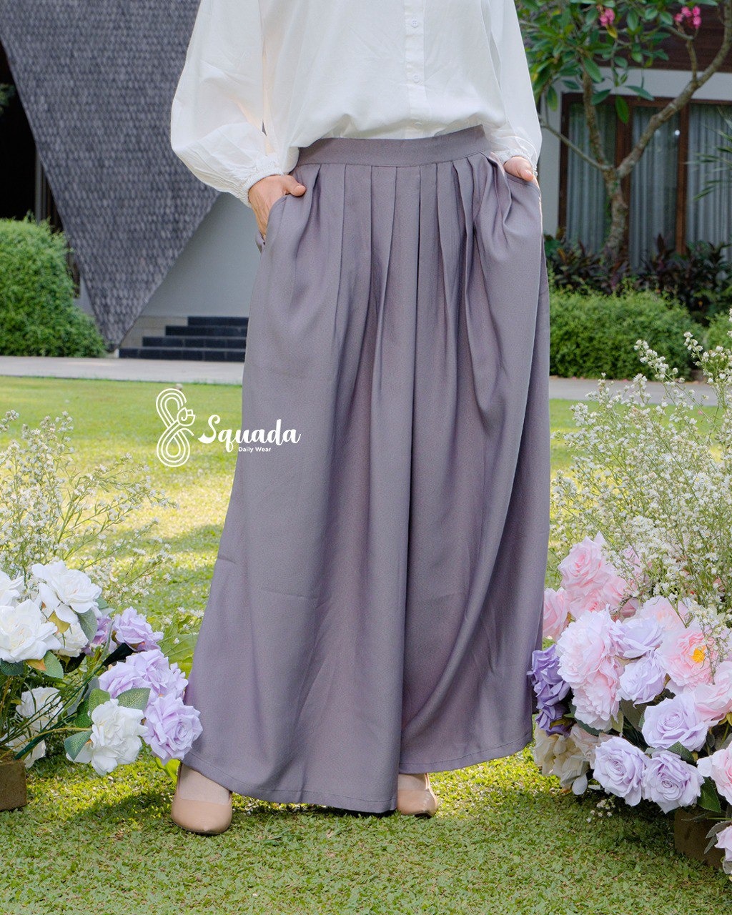 POPPY WIDE CULOTTES - KULOT LEBAR KASUAL