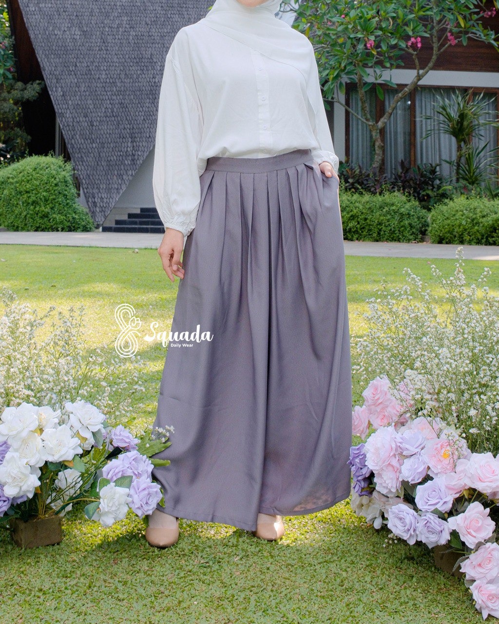 POPPY WIDE CULOTTES - KULOT LEBAR KASUAL