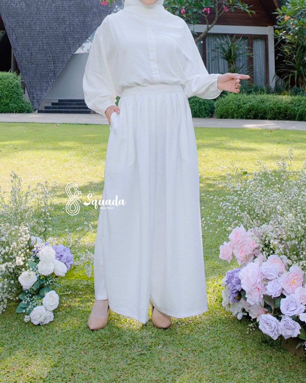 POPPY WIDE CULOTTES - KULOT LEBAR KASUAL