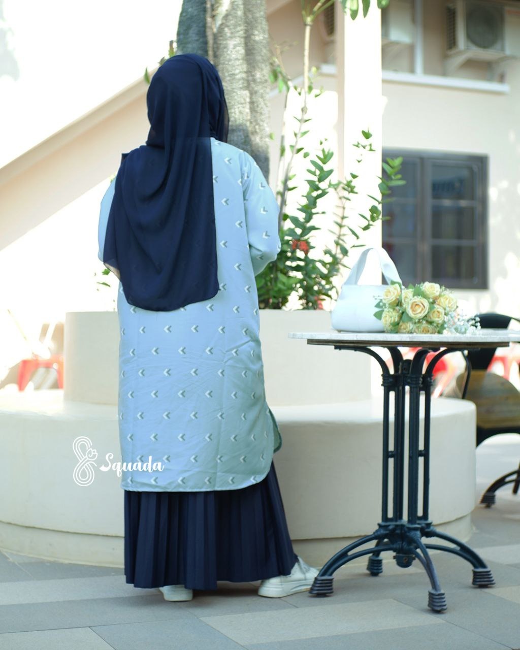 SQUADA | LONG TUNIK SIGNATURE PATTERN