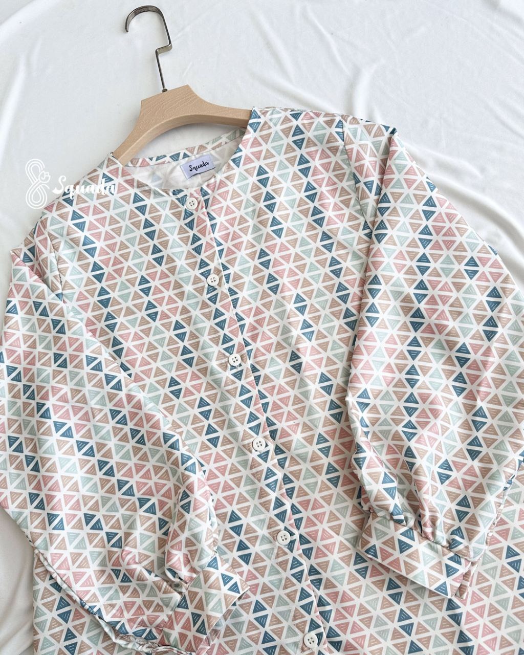 SQUADA | LONG TUNIK SIGNATURE PATTERN
