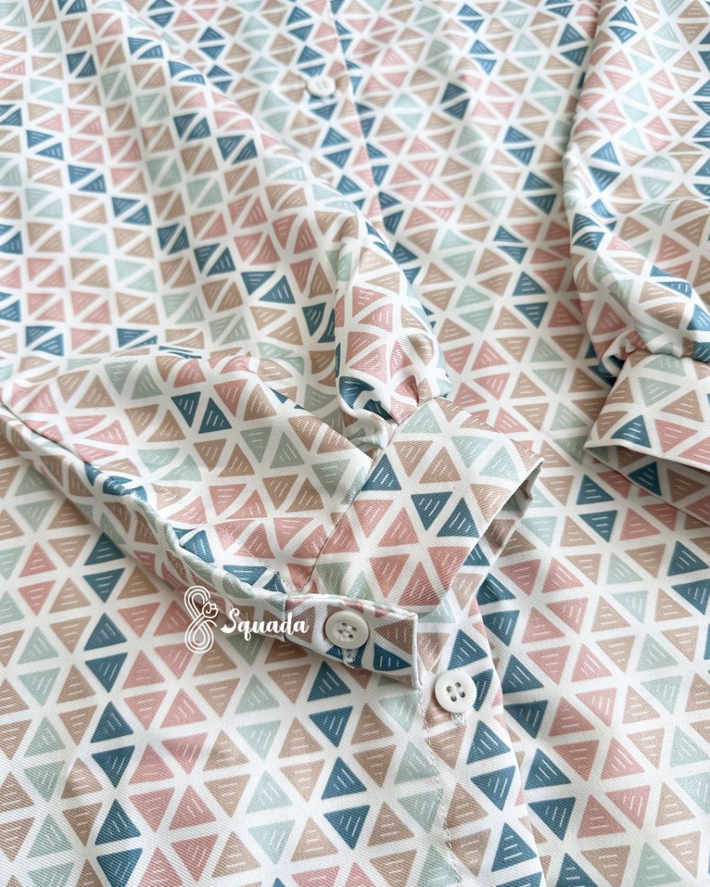 SQUADA | LONG TUNIK SIGNATURE PATTERN