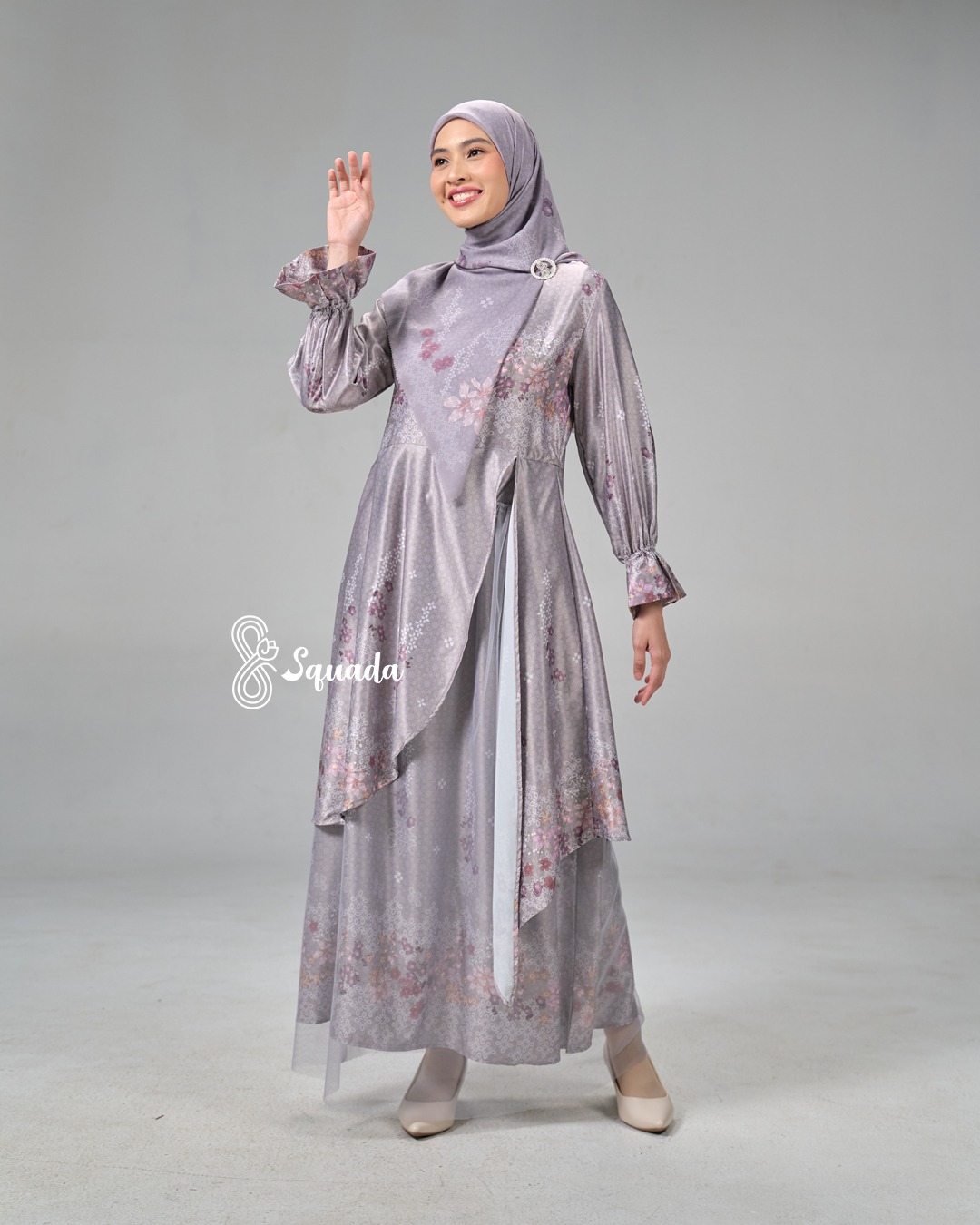 SQUADA | RAUDHAH SERIES (IVY GREY)