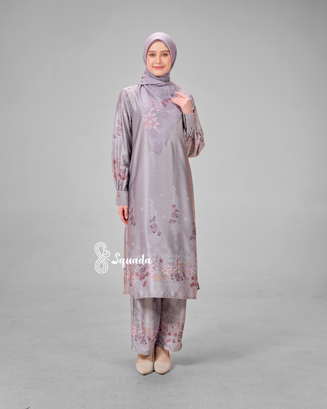 SQUADA | RAUDHAH SERIES (IVY GREY)