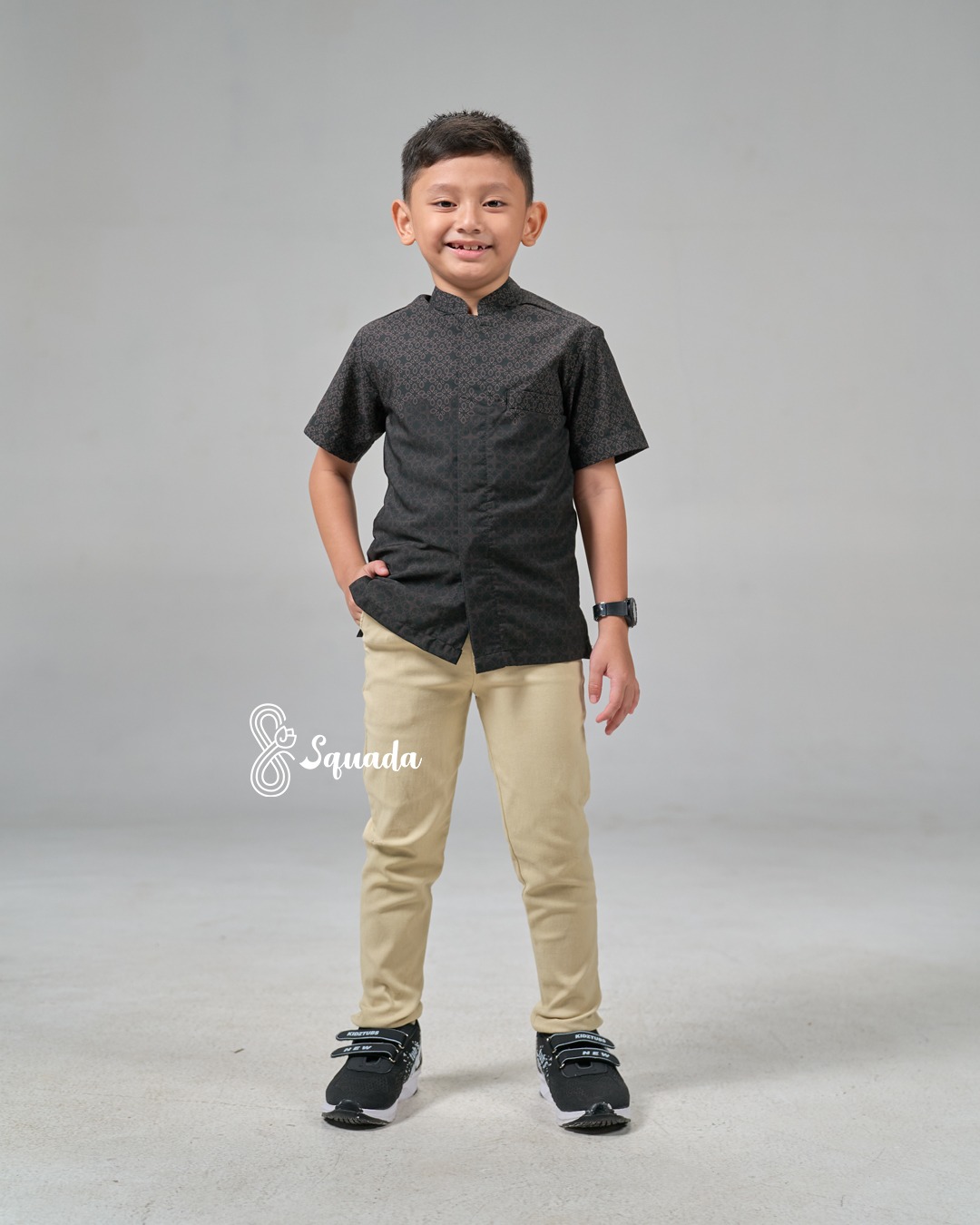 SQUADA | RAUDHAH SERIES (PEONY BLACK)