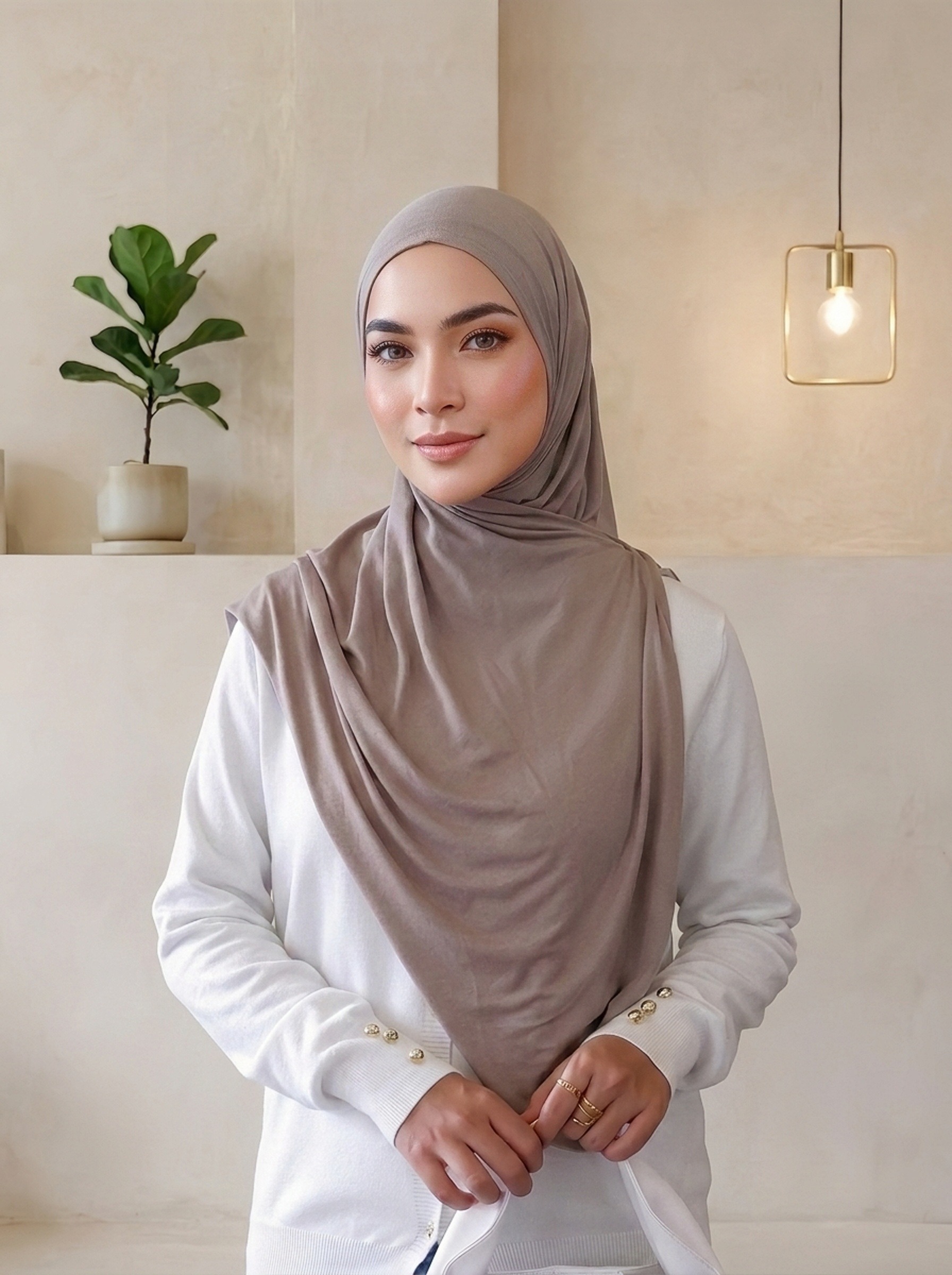 SQUADA | BILLA PASHMINA OVAL RAYON