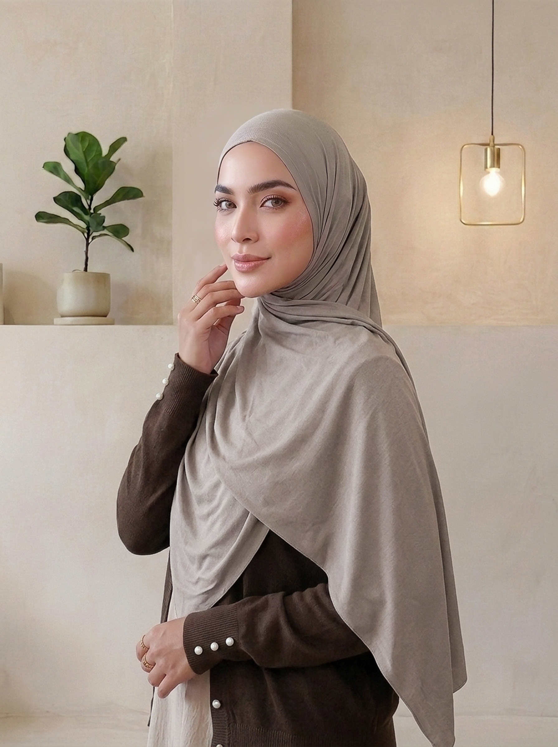 SQUADA | BILLA PASHMINA OVAL RAYON