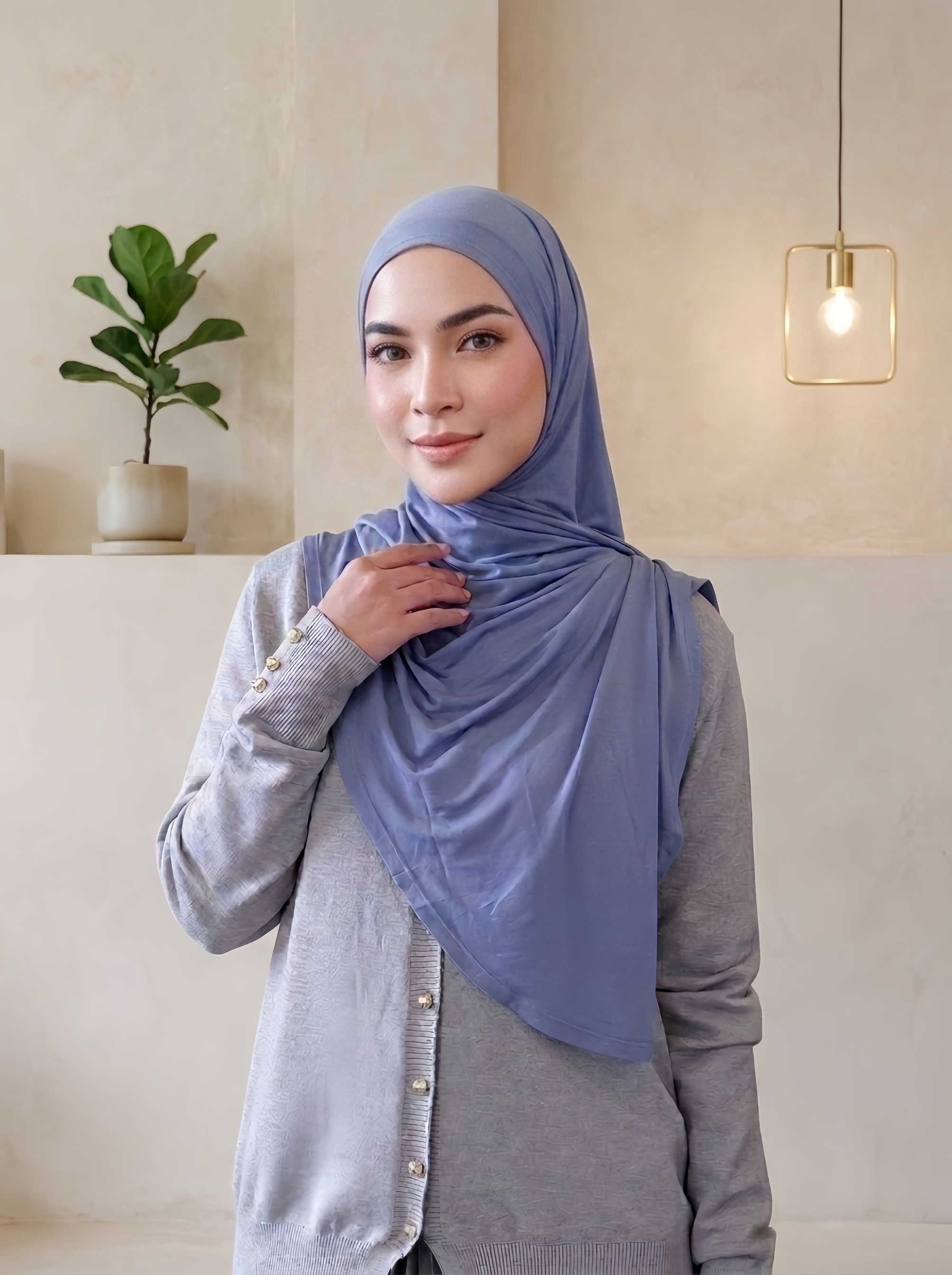 SQUADA | BILLA PASHMINA OVAL RAYON