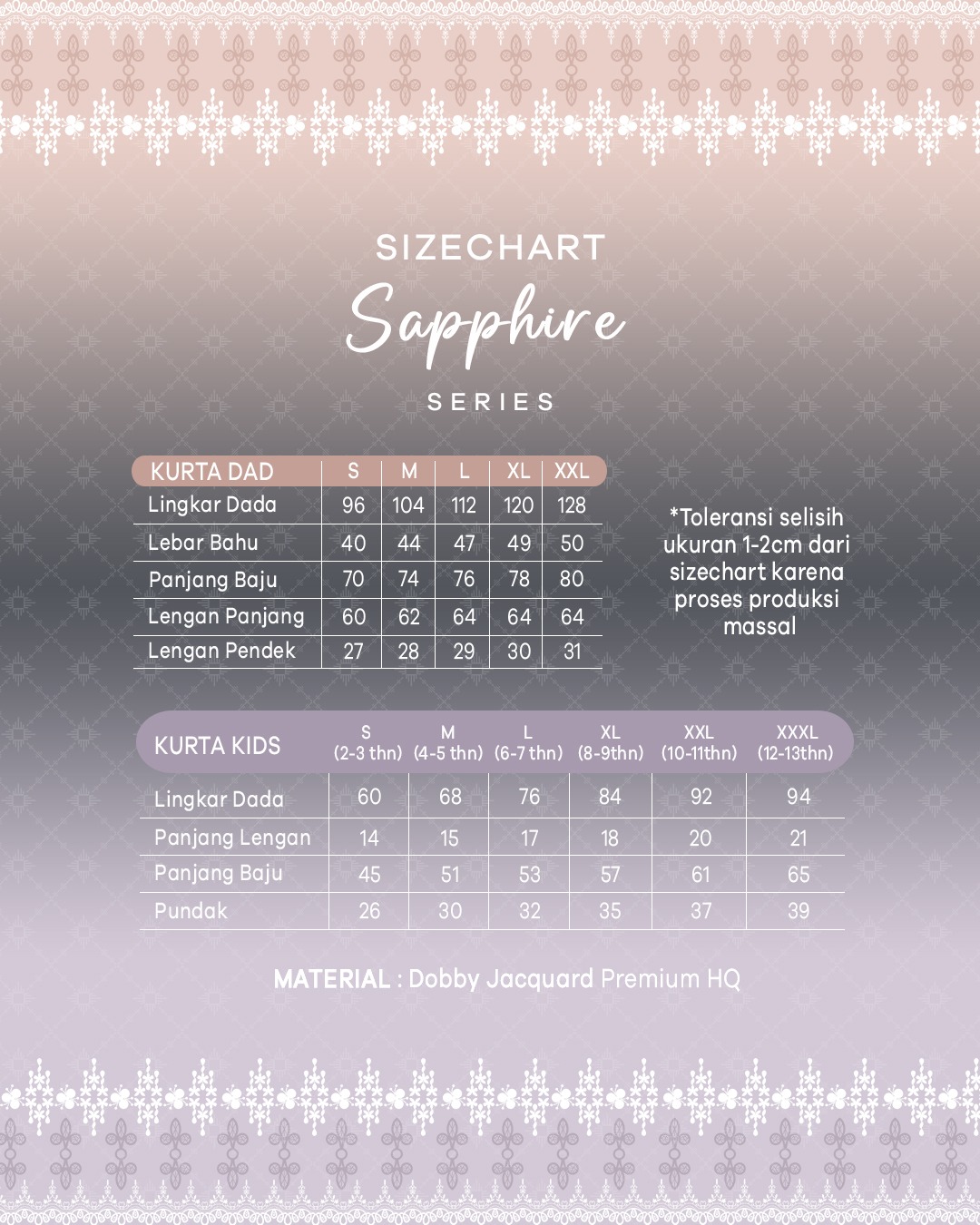 SQUADA | SAPPHIRE SERIES (PEACH RUBY)