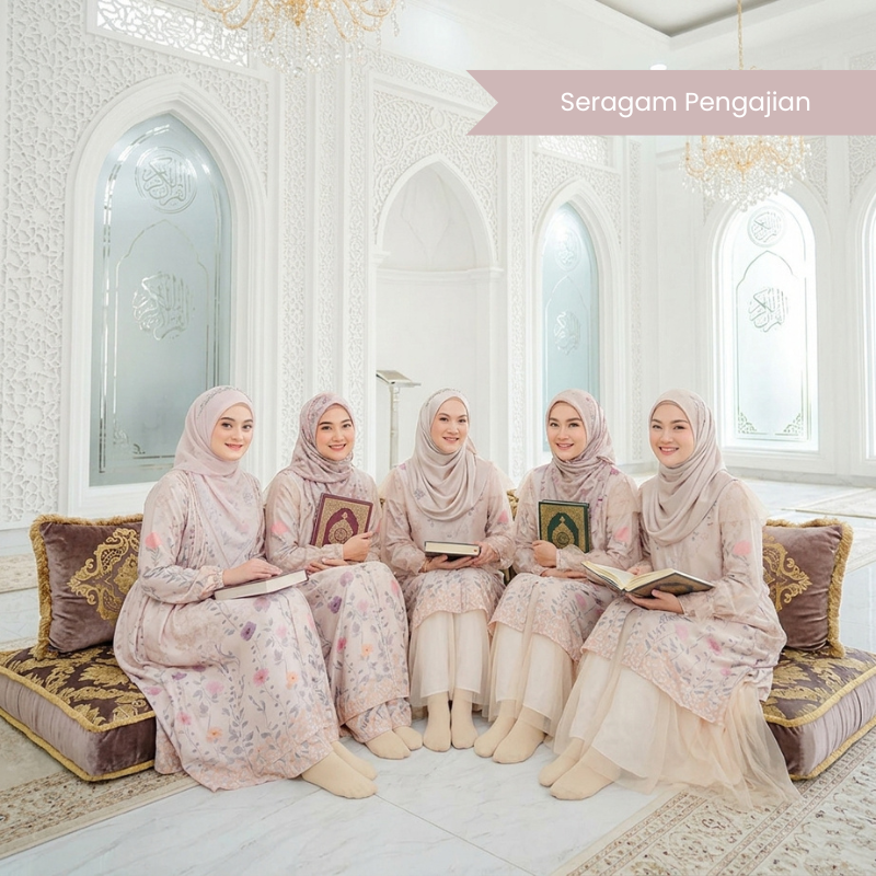 SQUADA TERALA SERIES - Dress Mom Mary Silk Premium High Quality