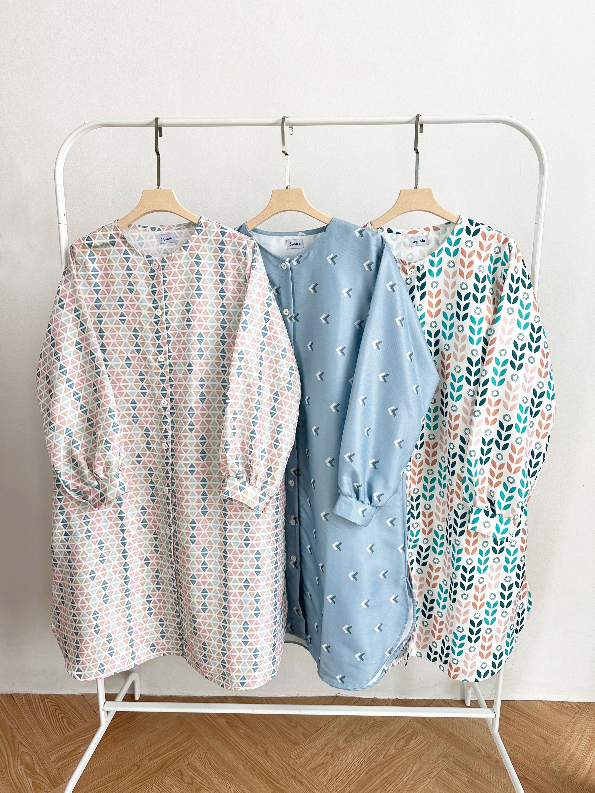 SQUADA | LONG TUNIK SIGNATURE PATTERN