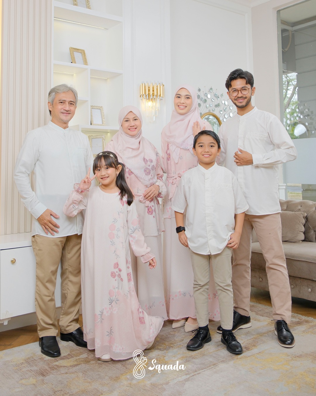 SQUADA | ADIWARNA SERIES BLUSH LILY PINK