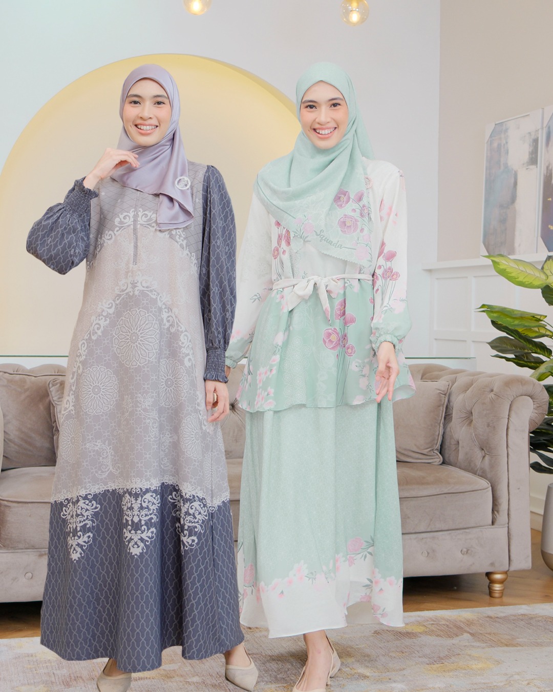 SQUADA | DRESS LEBARAN ADIWARNA & ARUNIKA