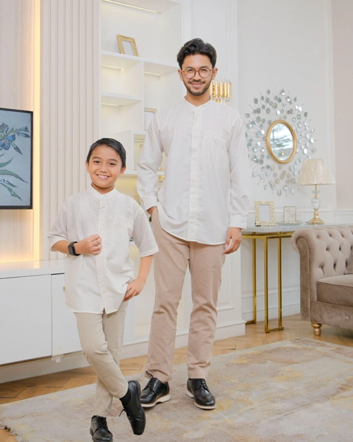Image of SQUADA | KURTA COUPLE AYAH & ANAK