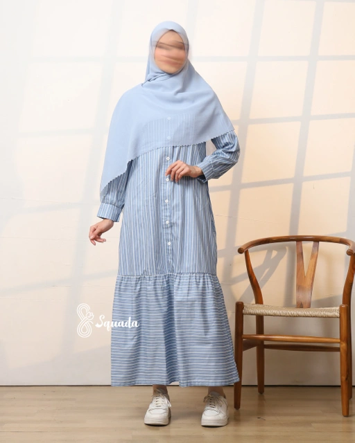Image of SQUADA | ELLEYA STRIPE DRESS