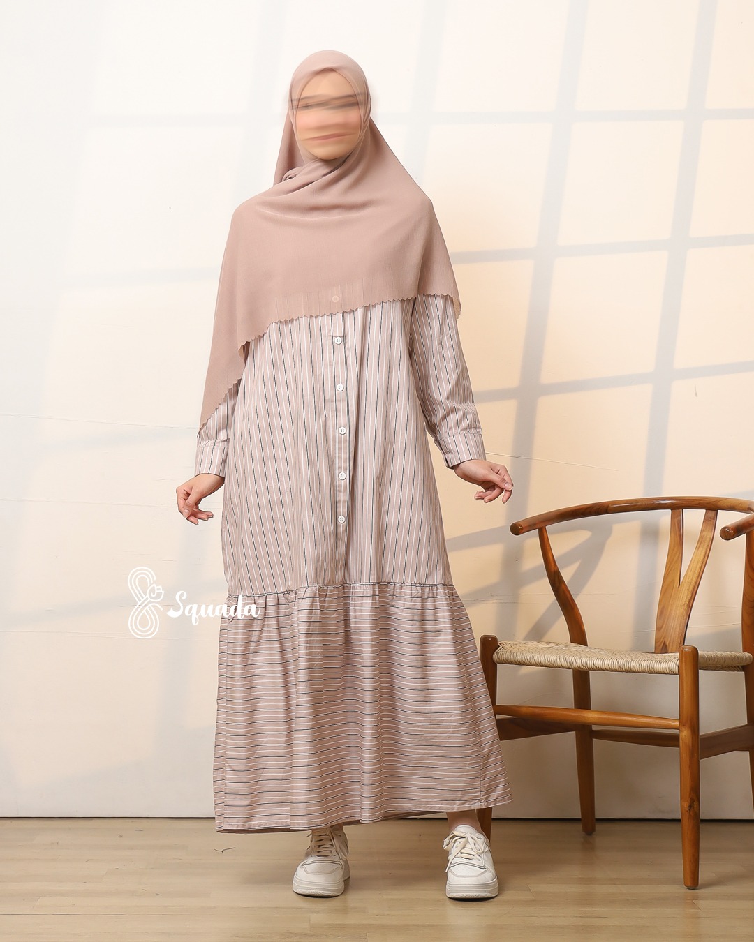 SQUADA | ELLEYA STRIPE DRESS