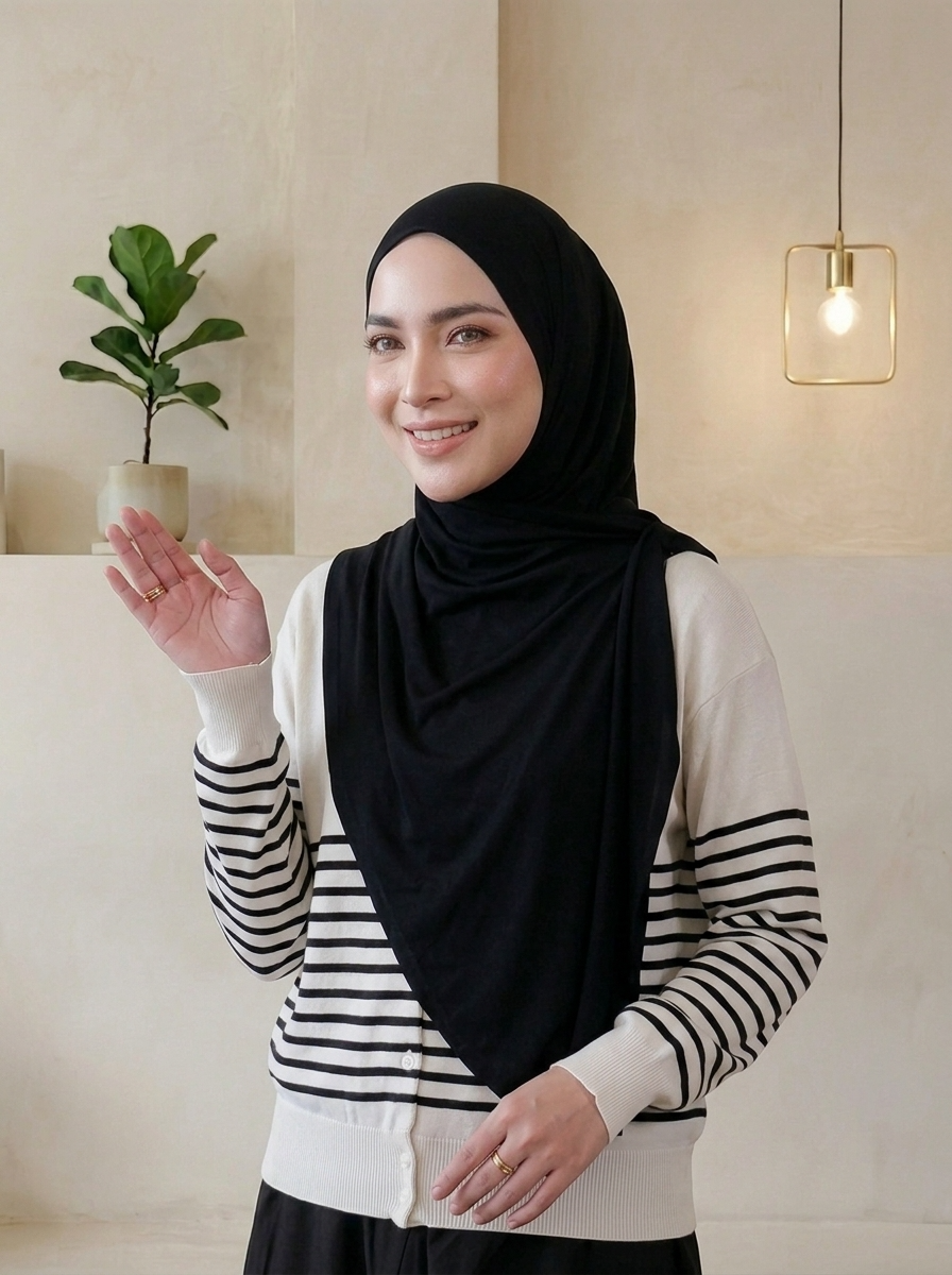 SQUADA | BILLA PASHMINA OVAL RAYON
