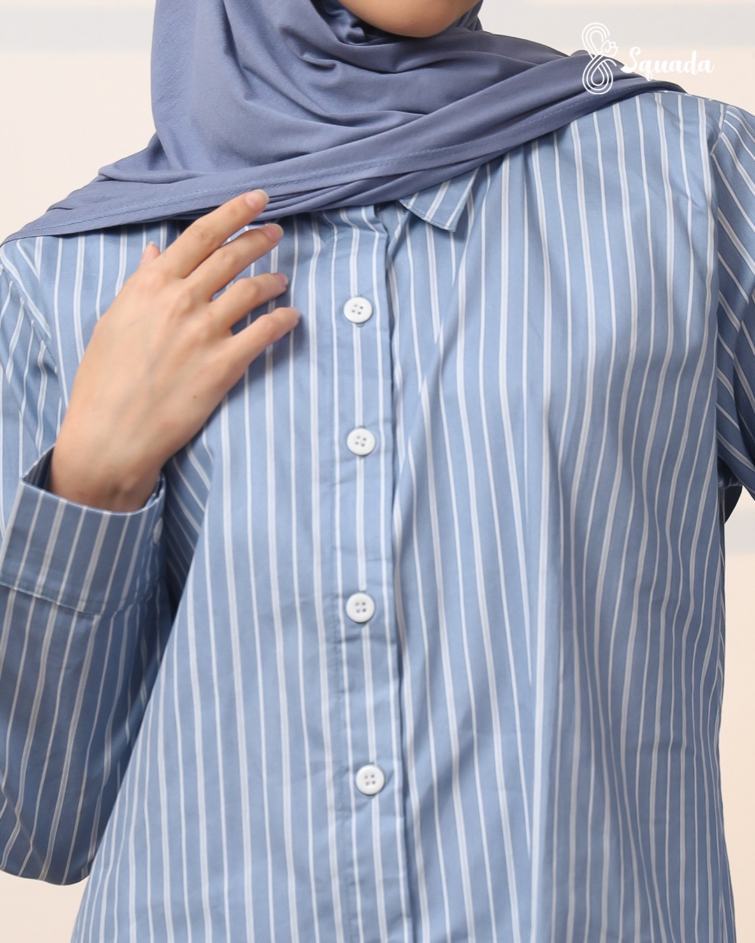 SQUADA | LANINA STRIPE SHIRT