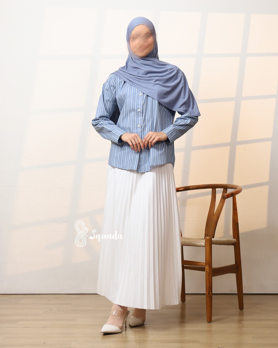 SQUADA | LANINA STRIPE SHIRT