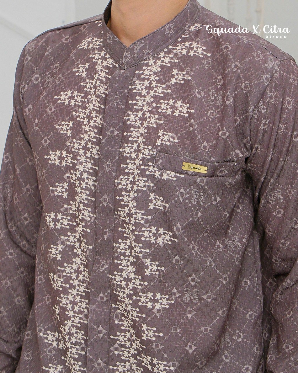 SQUADA SAPPHIRE SERIES - Kurta Dad Jacquard Dobby Premium