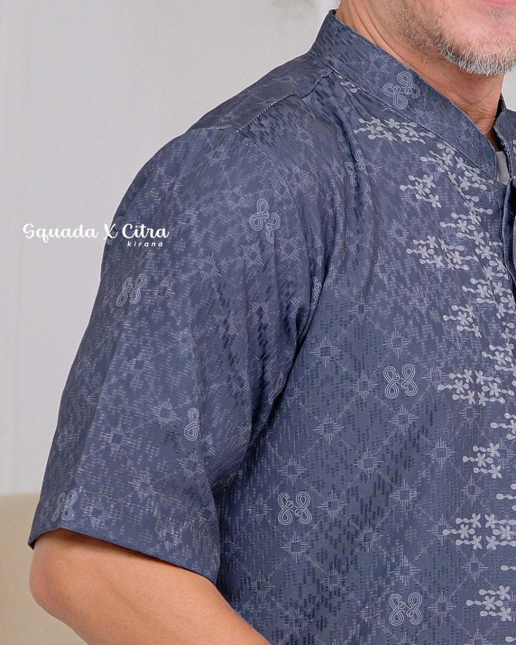 SQUADA SAPPHIRE SERIES - Kurta Dad Jacquard Dobby Premium