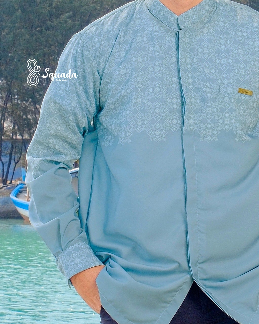 SQUADA TERALA SERIES - Kurta Dad Cotton Tencel Premium High Quality
