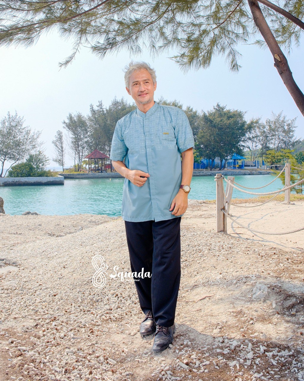 SQUADA TERALA SERIES - Kurta Dad Cotton Tencel Premium High Quality
