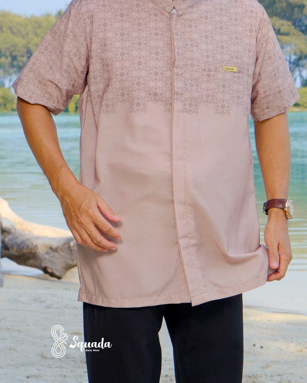SQUADA TERALA SERIES - Kurta Dad Cotton Tencel Premium High Quality