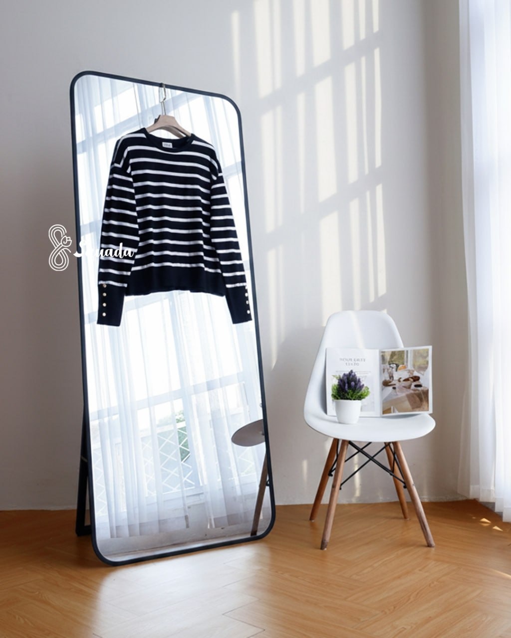 SQUADA | ALODIA STRIPE VISCOSE KNIT