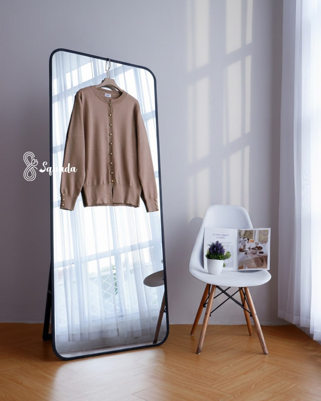 SQUADA | ZAARA VISCOSE KNIT CARDIGAN