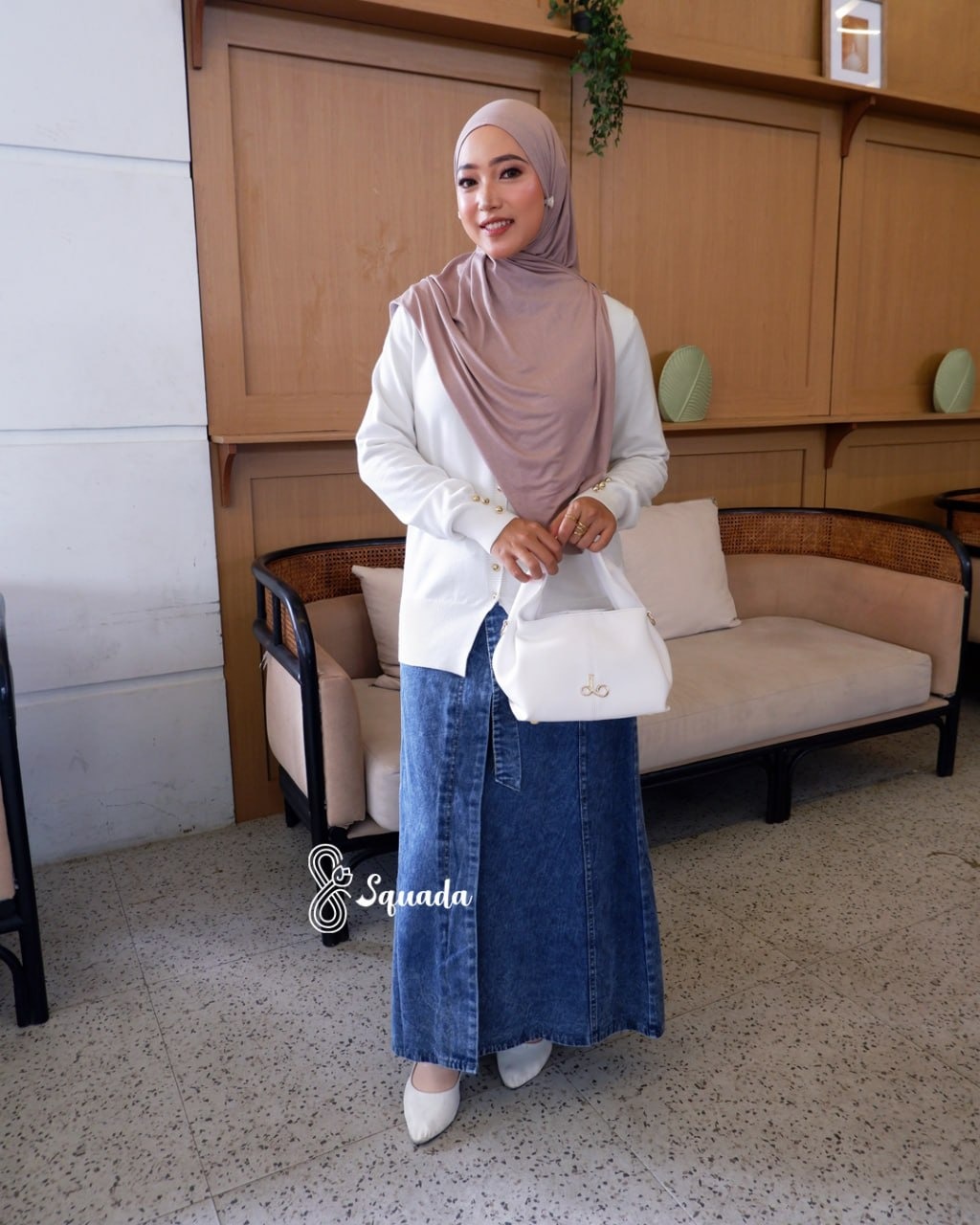 SQUADA | LAVIA DENIM SKIRT