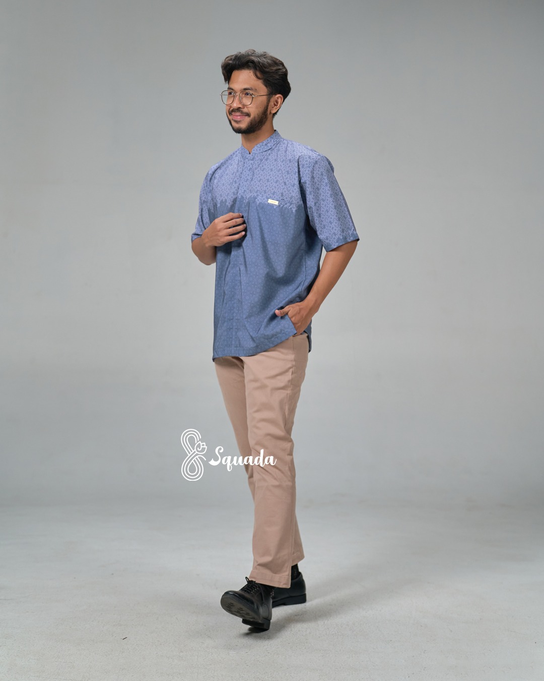 SQUADA RAUDHAH SERIES - Kurta Dad San Panama Premium High Quality