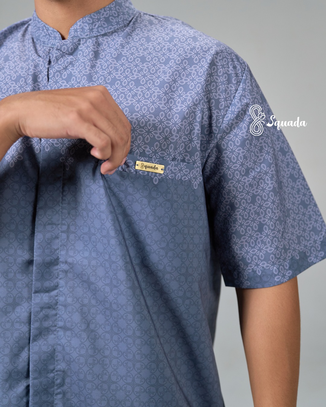SQUADA RAUDHAH SERIES - Kurta Dad San Panama Premium High Quality