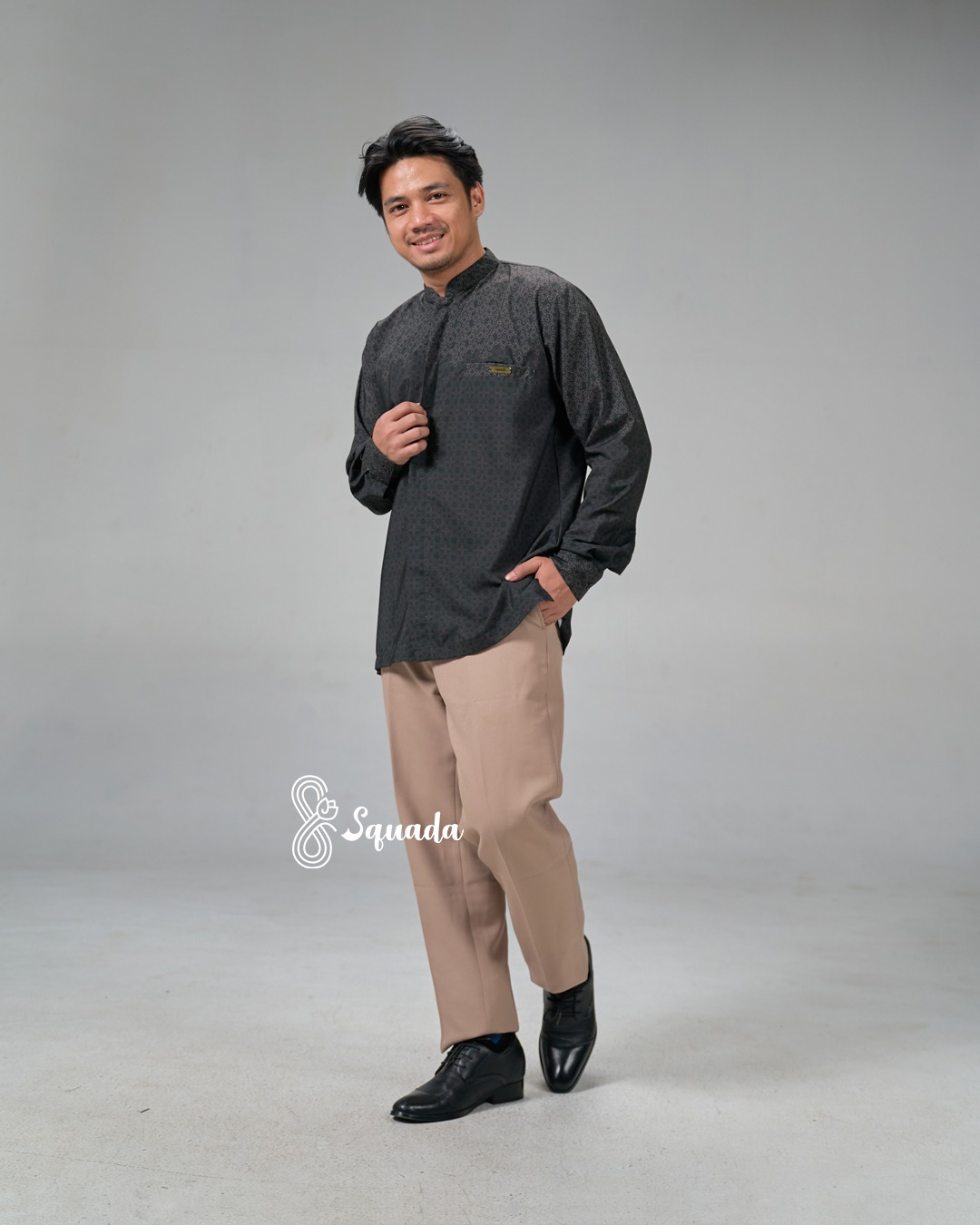SQUADA RAUDHAH SERIES - Kurta Dad San Panama Premium High Quality
