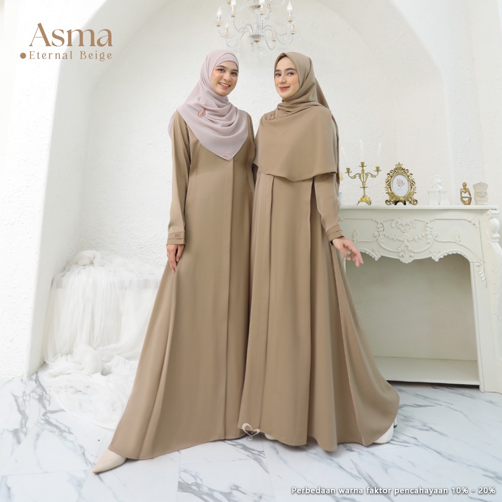 Classic Luxe Relaxed Abaya - Asma