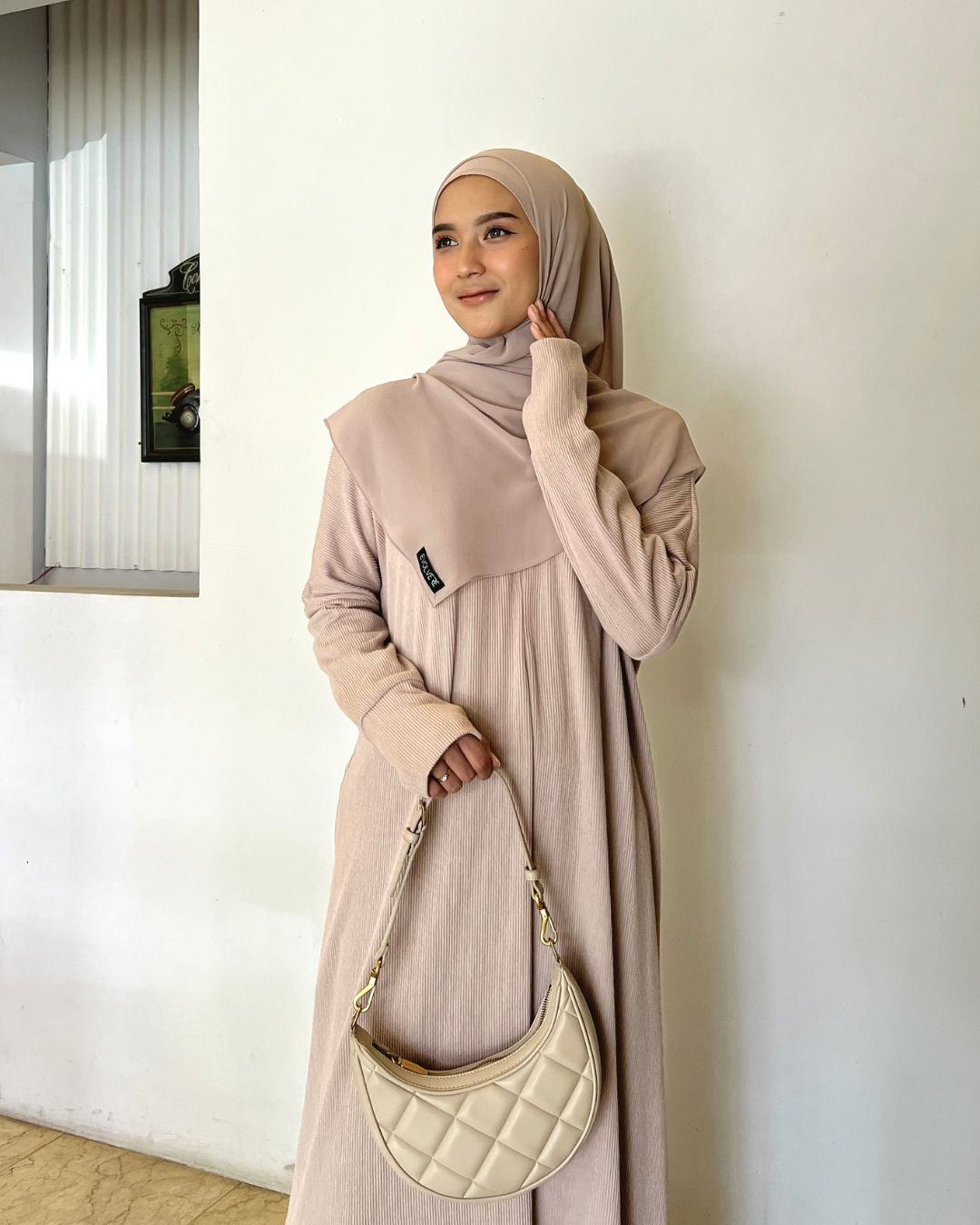Evolvere - Abaya Dress Muslim Wanita All size Jumbo