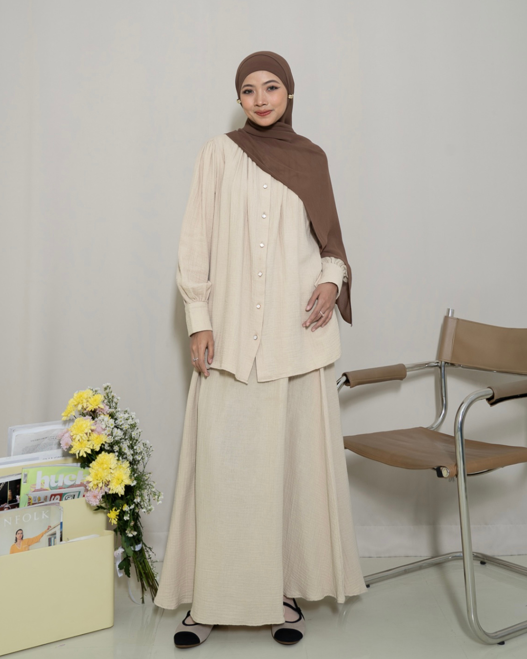 Evolvere - Leia One Set Katun Foam Korea Style New Color