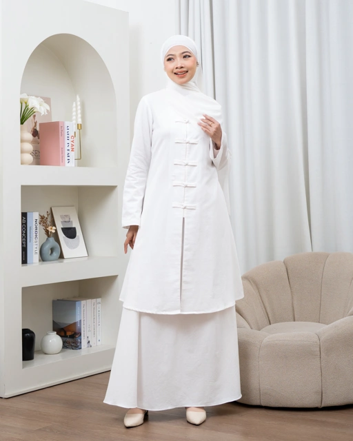 Image of Evolvere - Mey Cheongsam Tunik Lebaran Tunik Wanita ( TUNIK SAJA )