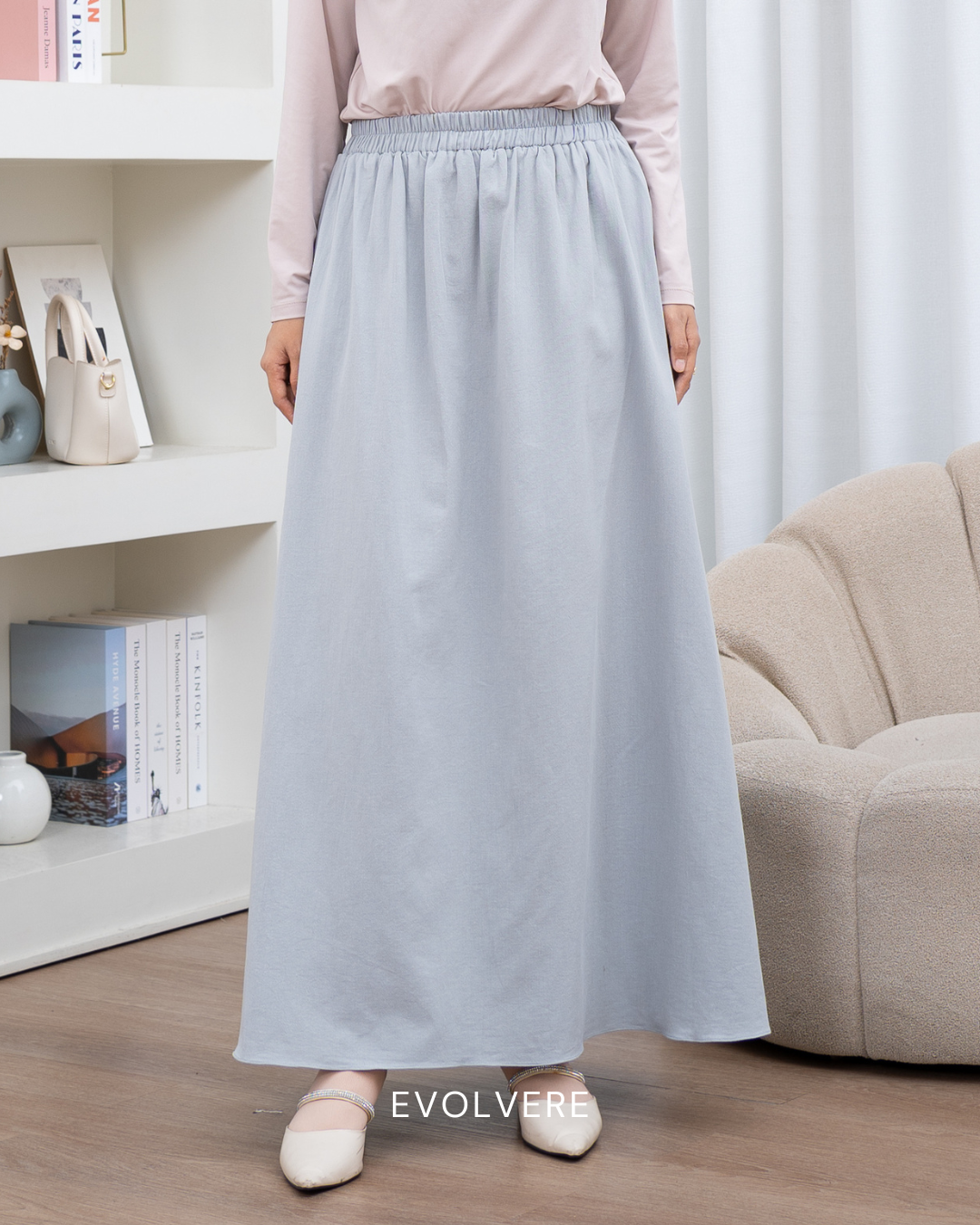 Evolvere - Mey/Yuina Skirt Linen Premium ( Rok Saja )