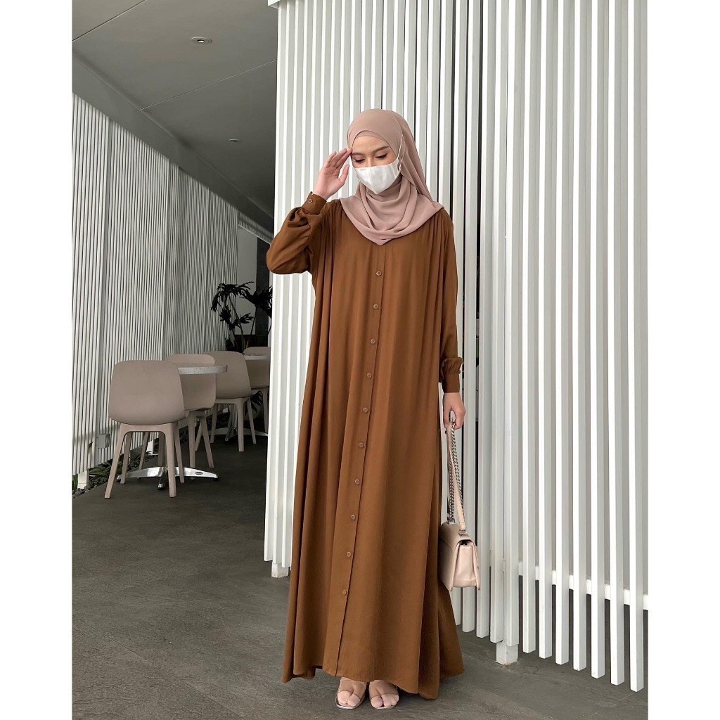 Miza - Zahwa Dress Gamis Muslim Wanita Premium Rayon