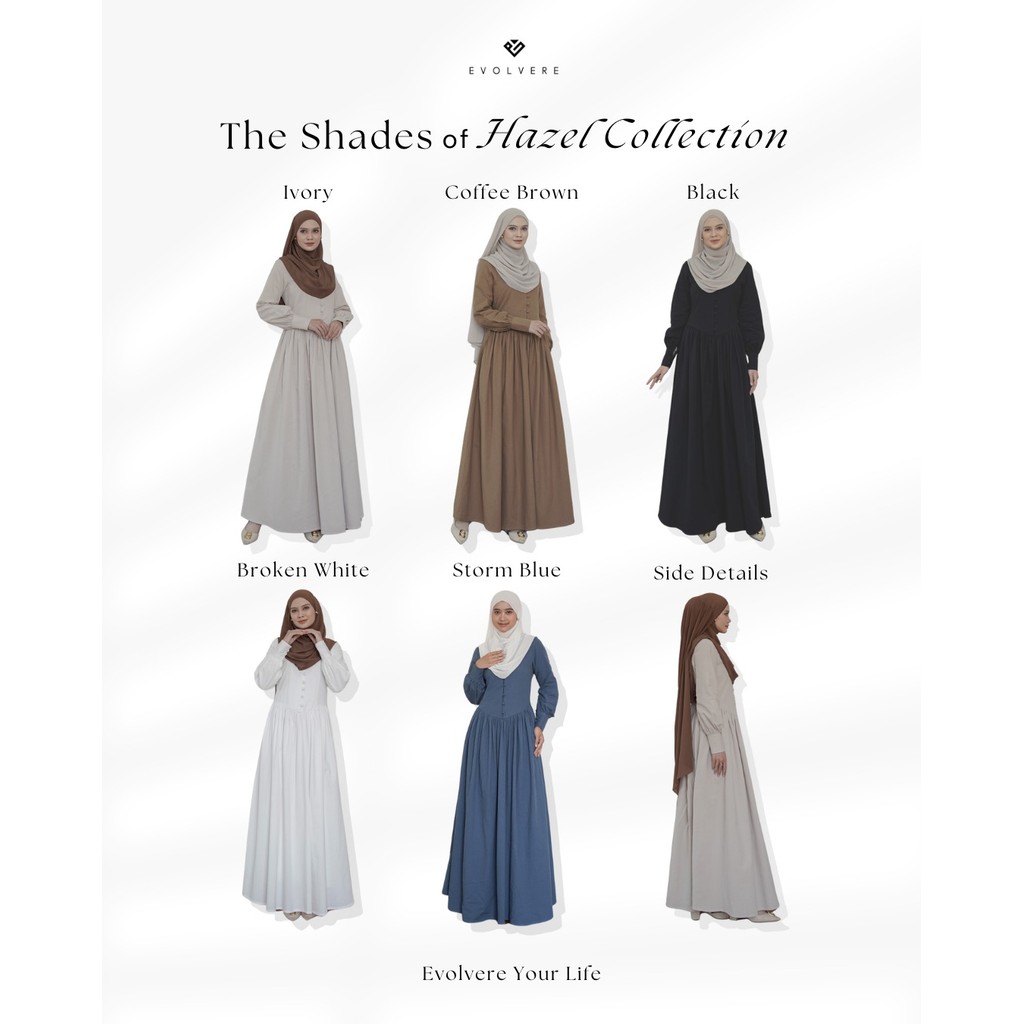 Evolvere - Hazel New Looks Dress Princess Casual Linen Premium