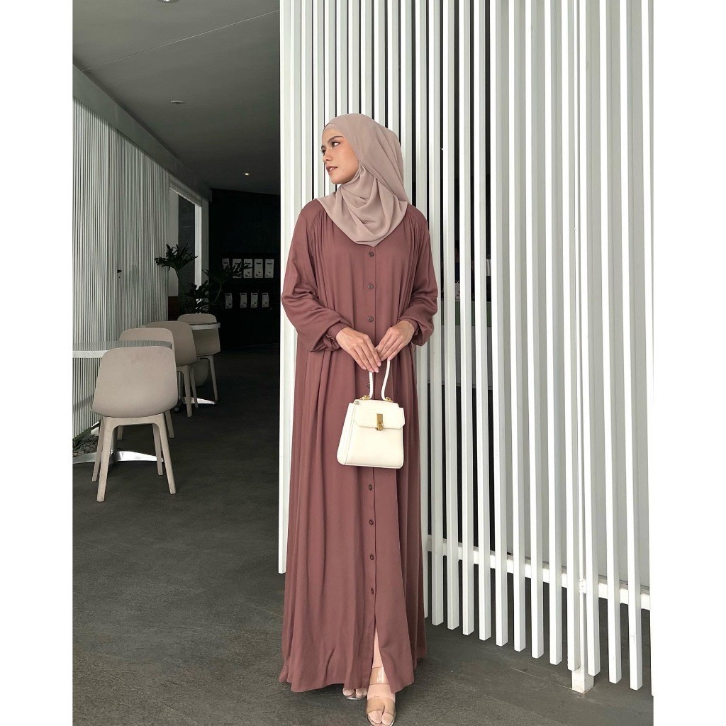 Miza - Zahwa Dress Gamis Muslim Wanita Premium Rayon