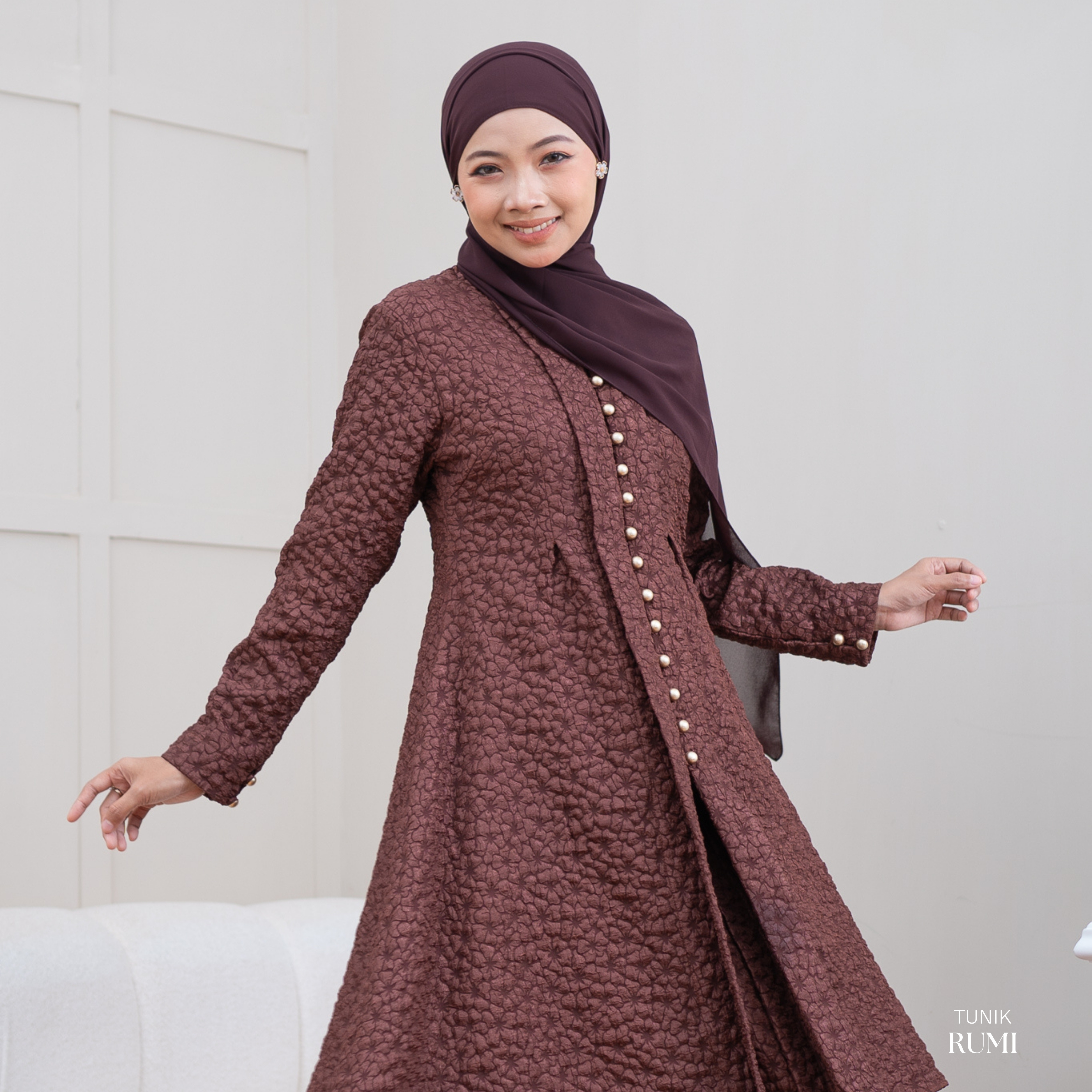 Evolvere - Rumi Kebaya Tunik Modern Premium ( Tunik Saja ) BOLD