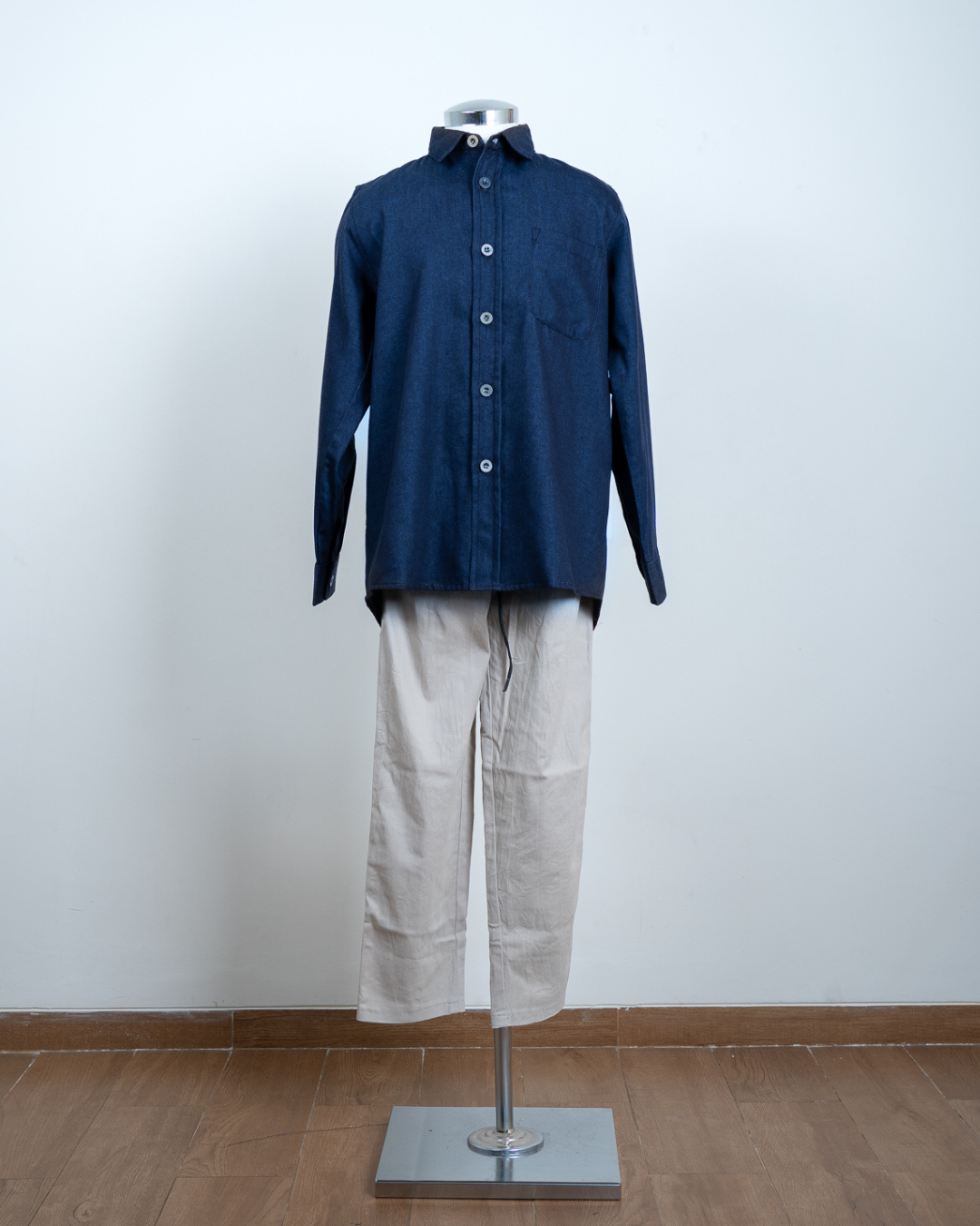 Evolvere - DHARMA Shirt Kemeja Denim Anak Lengan Panjang
